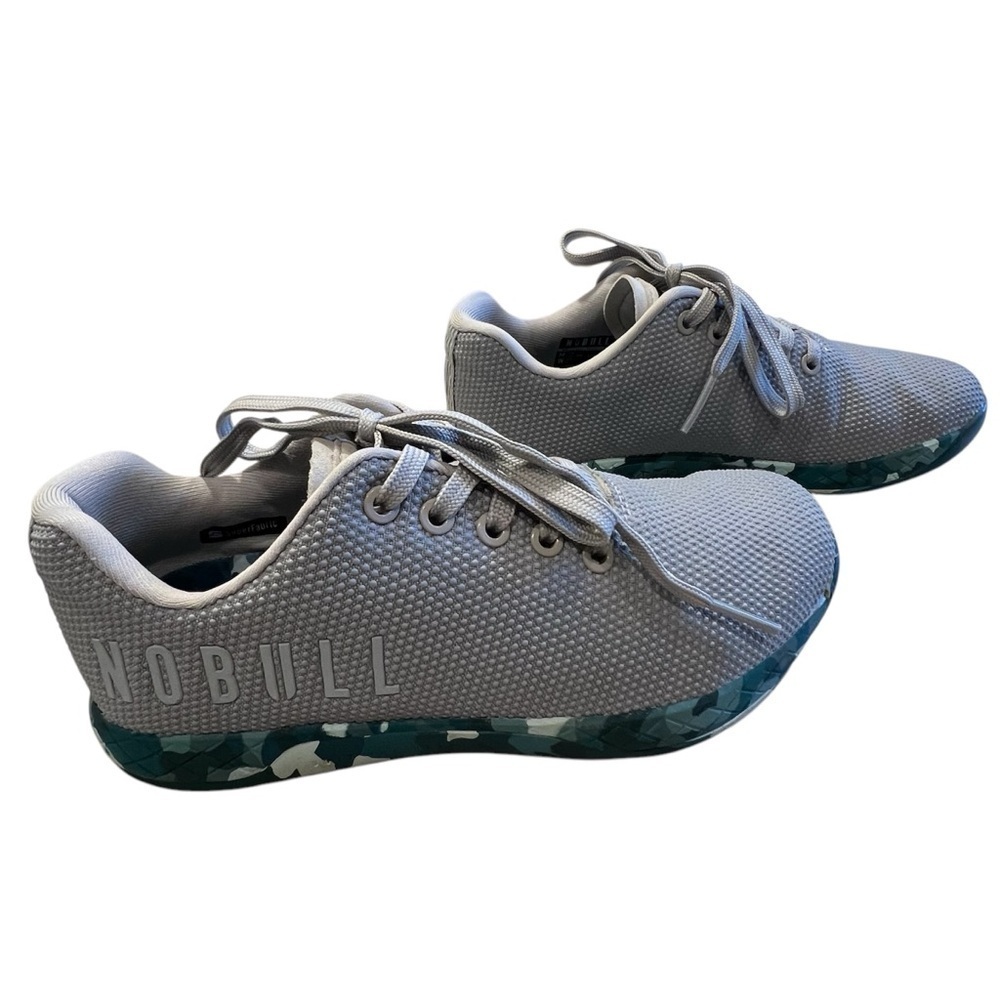 NOBULL Women’s Gray Superfabric Low Trainer in Size 7 - Picture 9 of 12